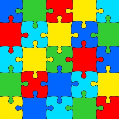 Jigsaw pieces