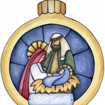 Nativity Bauble